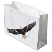 Bald Eagle Large Cadeautasje (Achterkant Gekanteld)