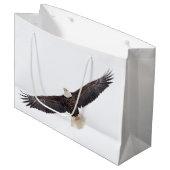 Bald Eagle Large Cadeautasje (Voorkant Gekanteld)