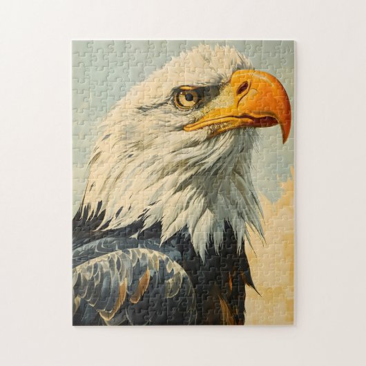 Bald Eagle  Legpuzzel (Verticaal)