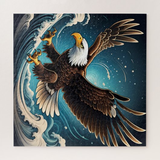 Bald Eagle Legpuzzel (Horizontaal)