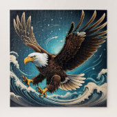 Bald Eagle Legpuzzel (Verticaal)