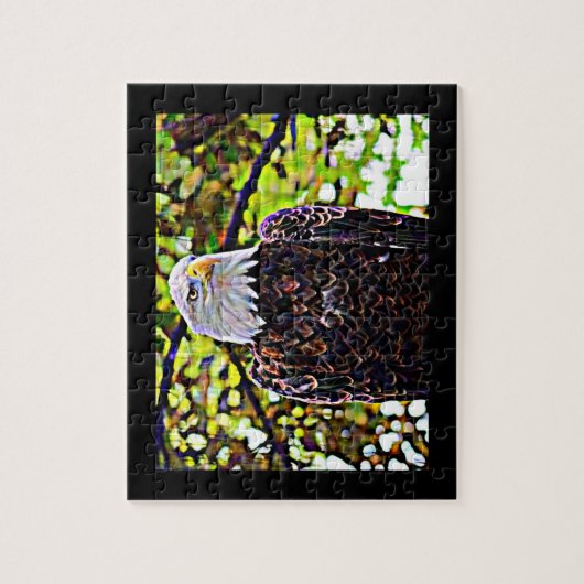 Bald Eagle Legpuzzel (Verticaal)