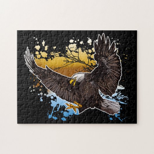 Bald Eagle Legpuzzel (Horizontaal)