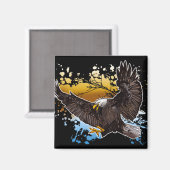 Bald Eagle Magneet (Voorkant / Achterkant)