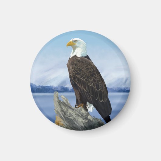 Bald Eagle Magnet (Voorkant)