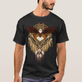 Bald Eagle Mandala T-shirt (Voorkant)