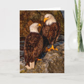 Bald Eagle Mates Hartelijk dank Bedankkaart (Voorkant)