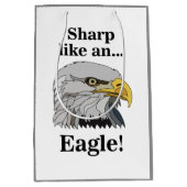 Bald Eagle Medium Cadeauzakje (Voorkant)