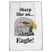 Bald Eagle Medium Cadeauzakje (Achterkant)