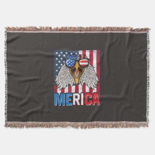 Bald Eagle Merica, 4 juli Deken (Voorkant)