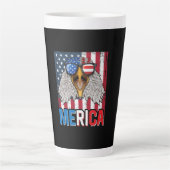 Bald Eagle Merica, 4 juli Latte Mok (Voorkant)