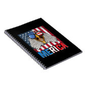 Bald Eagle Merica, 4 juli Notitieboek (Rechterzijde)
