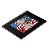 Bald Eagle Merica, 4 juli Notitieboek (Linkerzijde)