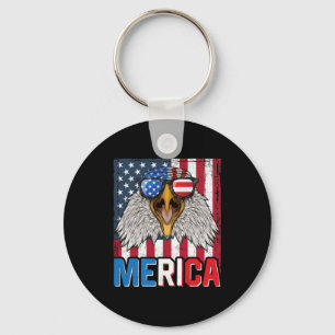 Bald Eagle Merica, 4 juli Sleutelhanger