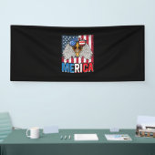 Bald Eagle Merica, 4 juli Spandoek (Beurs)