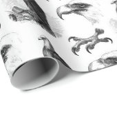 Bald Eagle met Beak en Claw  American Cadeaupapier (Rol Hoek)