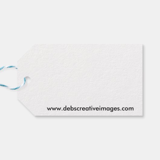 Bald Eagle met een Catfish Cadeaulabel (Achterkant Horizontaal)