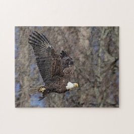 Bald Eagle met een Catfish Legpuzzel