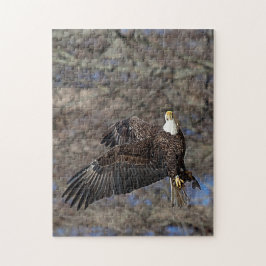Bald Eagle met een Catfish Legpuzzel