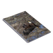Bald Eagle met een Catfish Notitieboek (Rechterzijde)