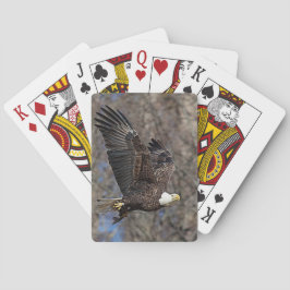 Bald Eagle met een Catfish Speelkaarten