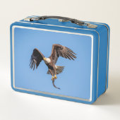 Bald Eagle met een vis (Achterkant)
