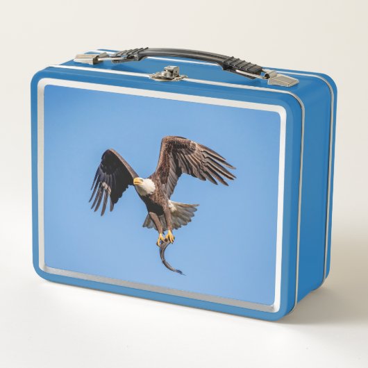 Bald Eagle met een vis (Voorkant)