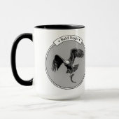 Bald Eagle met een vis Mok (Links)