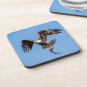 Bald Eagle met een vis Onderzetter (Linkerzijde)