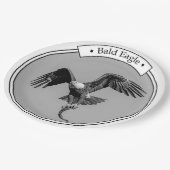 Bald Eagle met een vis Papieren Bordje (Gekanteld)
