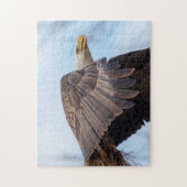 Bald Eagle met hooipoot Legpuzzel (Verticaal)