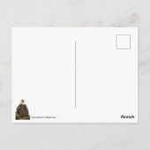 Bald Eagle met rand Briefkaart (Achterkant)