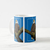 Bald Eagle met rand Koffiemok (Voorkant links)