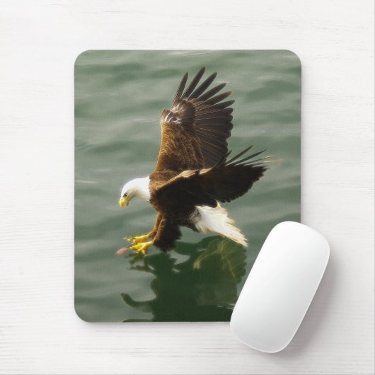 Bald Eagle Motivatie Gift Muismat (Met muis)