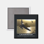 Bald Eagle Motivatie Gifts Magneet (Voorkant / Achterkant)