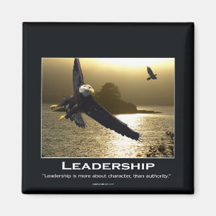 Bald Eagle Motivatie Gifts Magneet