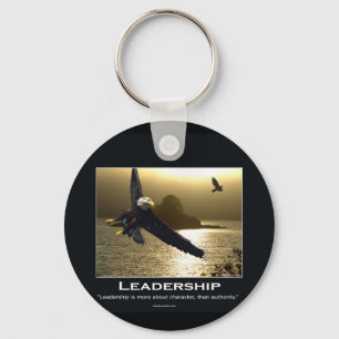 Bald Eagle Motivatie Gifts Sleutelhanger