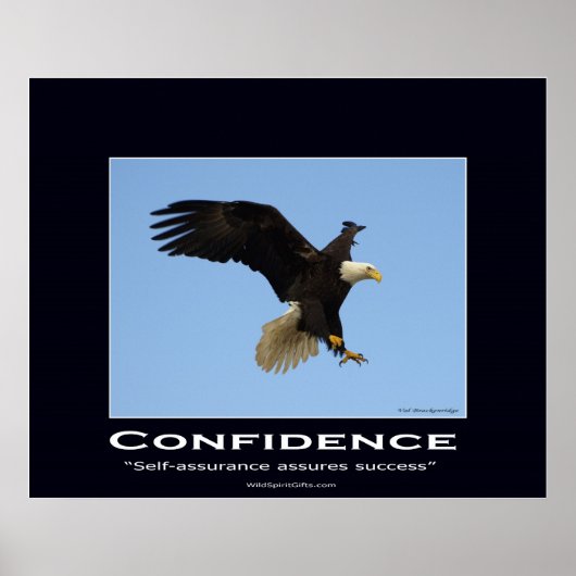 Bald Eagle Motivatie Poster (Voorkant)