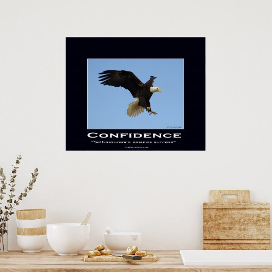 Bald Eagle Motivatie Poster (Keuken)