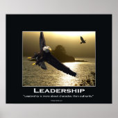 Bald Eagle Motivatie Poster (Voorkant)