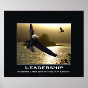 Bald Eagle Motivatie Poster