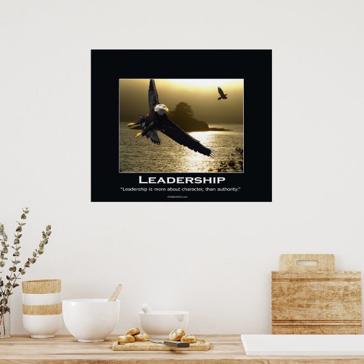 Bald Eagle Motivatie Poster (Keuken)