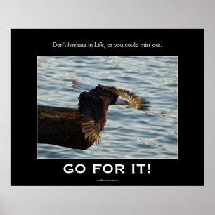 Bald Eagle Motivatie Poster