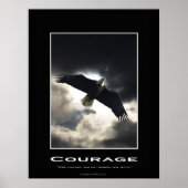 Bald Eagle Motivatie Poster (Voorkant)