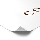 Bald Eagle Motivatie Vertrouwensprofiel Poster (Hoek)