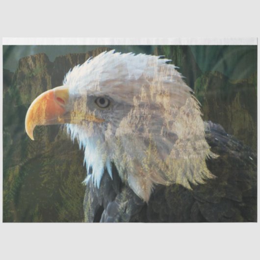 Bald Eagle Mountain Blend Tissuepapier (Voorkant)