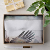 Bald Eagle Mountain River Waterverf Tissuepapier (Geschenk)