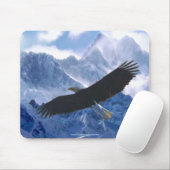 BALD EAGLE & Mountains Wilderness Mousepad Muismat (Met muis)