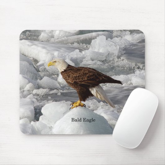 Bald Eagle mousepad Muismat (Met muis)