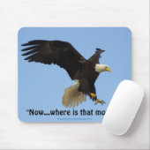 Bald Eagle Mousepad Muismat (Met muis)